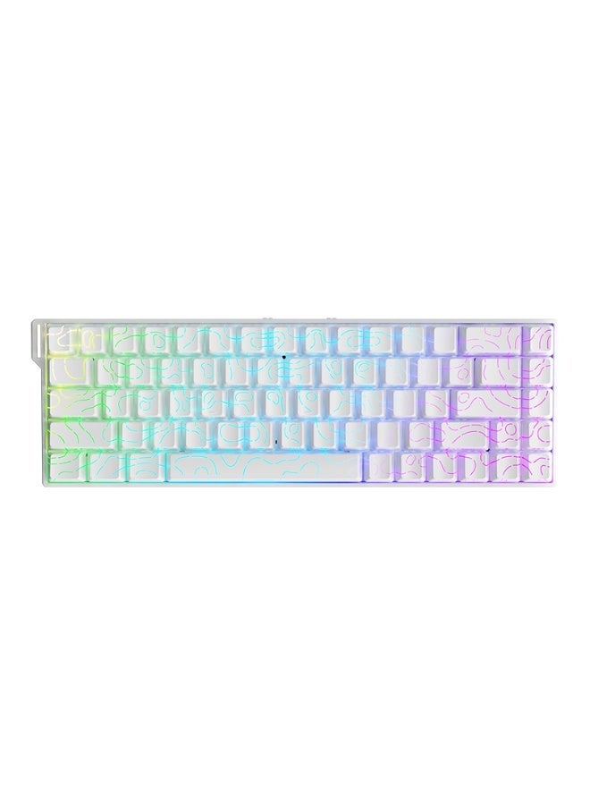 A-jazz AK680 V2 HE Rapid-Fire Mechanical Gaming Keyboard, 60% Wired, Hall-Effect Magnetic Switches, Hot-Swappable Magnetic Switches, Rapid-Fire Mode with Adjustable Trigger Speed, 8000 Hz Polling Rate, RGB Mini Keyboard, 60% Compact Design, Suitable for PC and Esports - Image 2