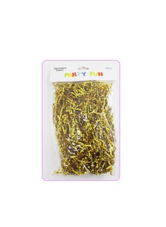 PARTY FUN Shredded Paper 50Grm/Bag Golden Color  - Image 2