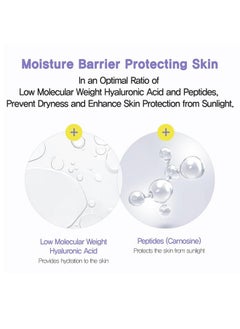 Espoir espoir Water Splash Sun Serum SPF50+ PA+++ │ Hydrating and Moisturizing Serum Type Sunscreen for Daily use │ No White Cast and Non-oily Texture with Fresh Finish │ Easy-to-Use Pump Type Container  - Image 5