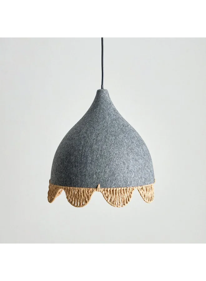 Home Box Fema Blaze Felt Lampshade 52 x 34 cm