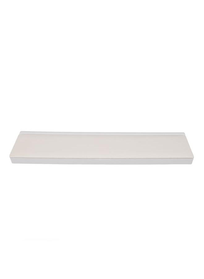 Keyboard Wrist Rest Pad Ergonomic Soft Prevent Slip Keyboard Wrist Support with Partition Storage Case for Office White