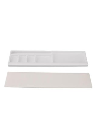 Keyboard Wrist Rest Pad Ergonomic Soft Prevent Slip Keyboard Wrist Support with Partition Storage Case for Office White - pzsku/Z58044F75F72FC7C36223Z/45/1746202169/e8d62685-9079-4f68-b313-eeccbeae6f54