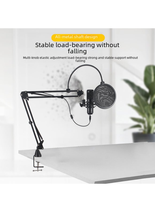Nb35 Cantilever Bracket Desktop Lazy Universal Microphone Microphone Blast Cover Shock Frame Full Set - Image 3