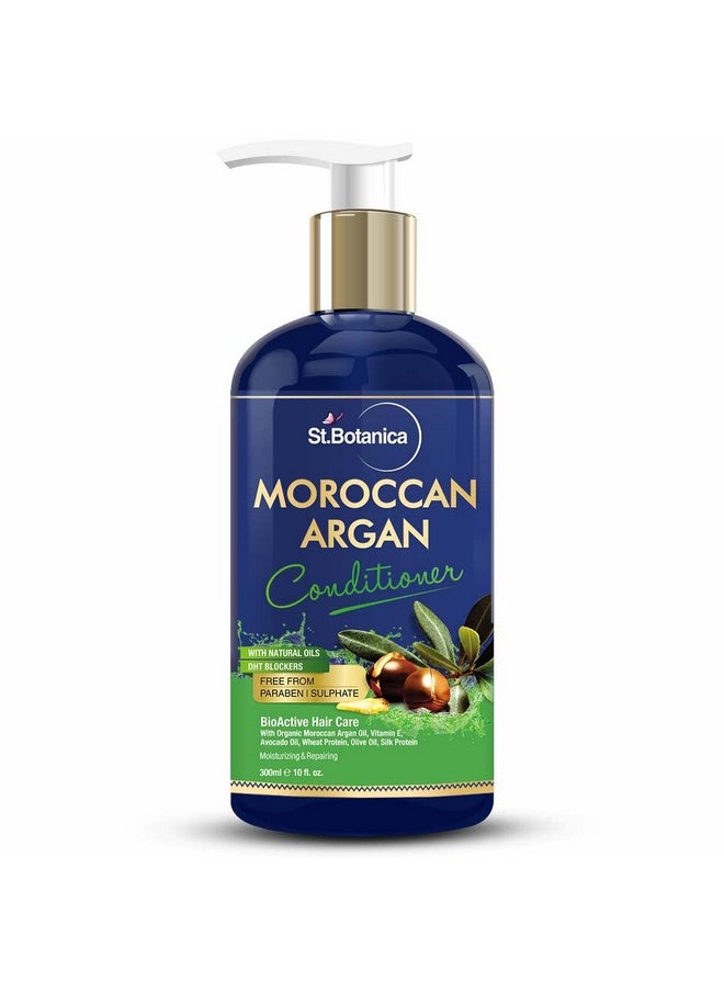 St. Botanica Stbotanica Moroccan Argan Hair Conditioner With Organic Argan Oil & Vitamin E (No Sulphate Paraben) 300Ml  - Image 1