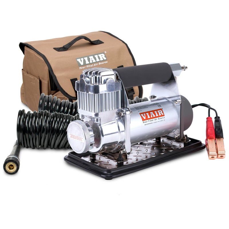 Viair ضاغط هواء محمول أوتوماتيكي VIAIR 400P-RV/40047، مجموعة نفخ الإطارات، ضاغط هواء للإطارات RV، الشاحنات، الجيب، وSUV، مجموعة مضخة هواء محمولة، ملحقات RV، 150 PSI/2.30 CFM - Image 5