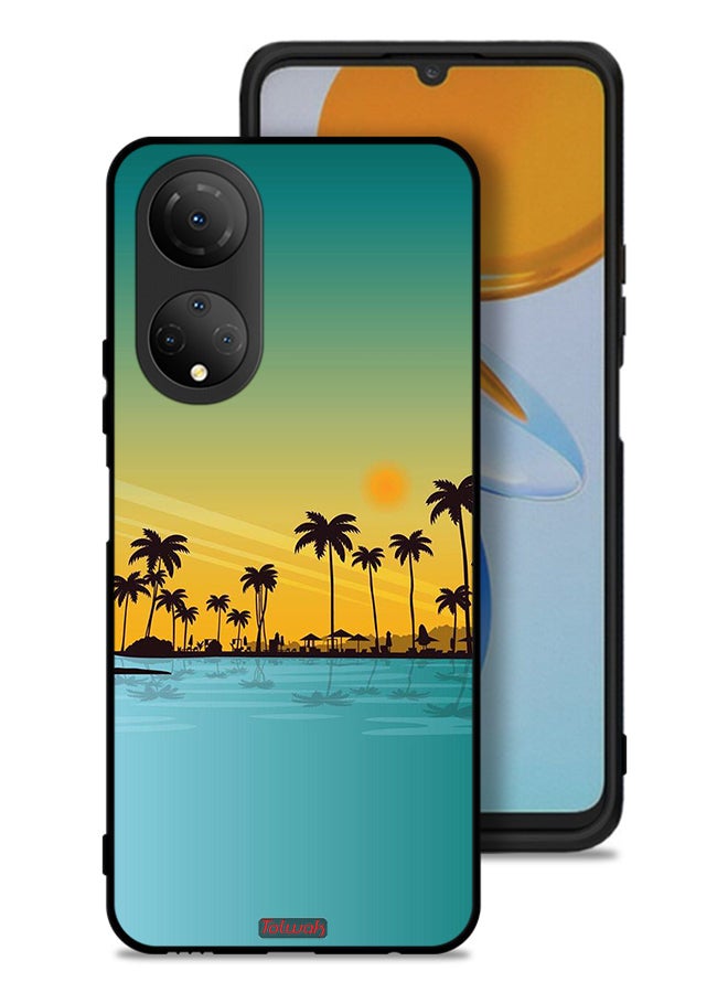 Tolwak Honor X7 Protective Case Cover Scenery Abstract Art - Image 1