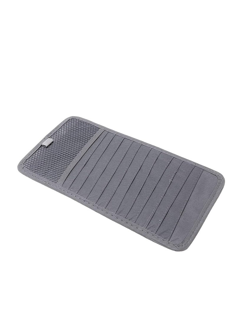 Generic Case-CD Organizer, Card holder, licenses, visa and others --multifunctional organizer in the car-attached to the car sunshade, one piece gray color-from Rana store  - Image 4
