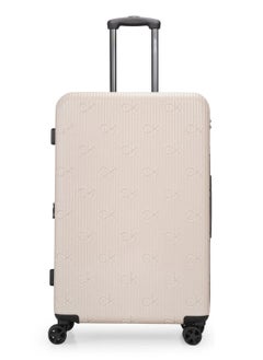 كالفن كلاين حقيبة سفر Insignia 2.0 Hardside Spinner ذات العجلات، خفيفة الوزن للغاية من مادة ABS، 4 عجلات مزدوجة، لون حجري  - Image 1