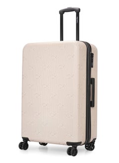 كالفن كلاين حقيبة سفر Insignia 2.0 Hardside Spinner ذات العجلات، خفيفة الوزن للغاية من مادة ABS، 4 عجلات مزدوجة، لون حجري  - Image 3