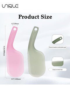 Unique 2 Pack Bed Sheet Tucker Tool, Sheet Holder Tightener, Gap Organizer Portable, Bed Maker Tool Helper,  For Changing Sheets - Green and Pink  - Image 2
