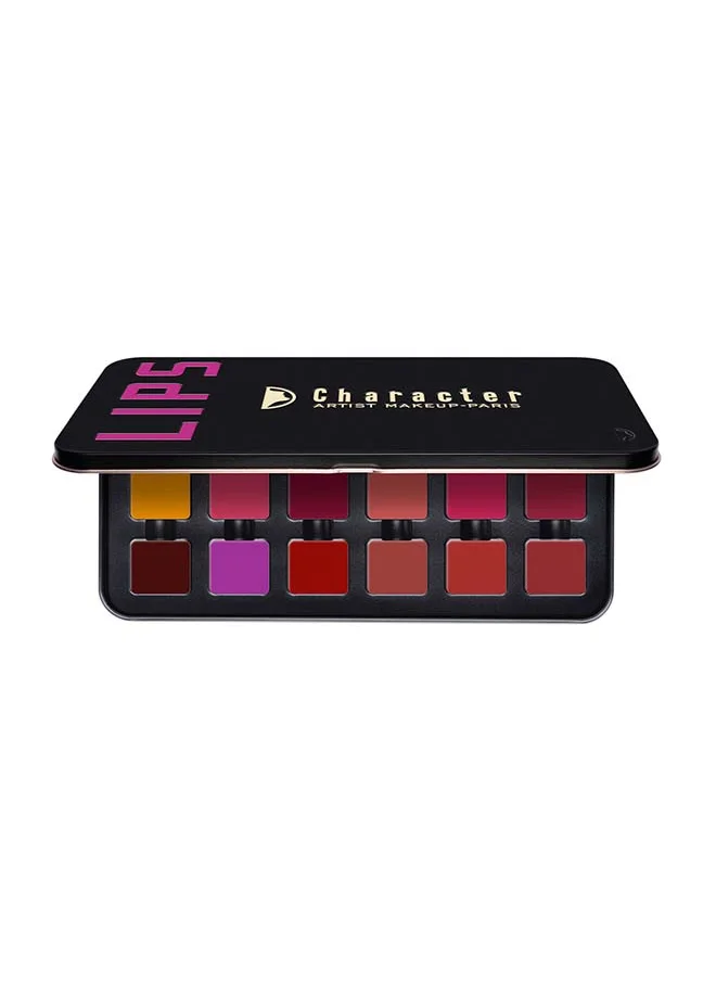 Character Pro Lipstick Palette C-A401 Multicolour