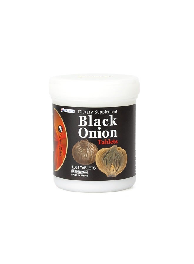 umeken Black Onion Extract Tablets - Fermented Concentrate with Quercetin, Antioxidant, Dietary Supplement, 1333 Count Tablets, 1 Pack - Image 1