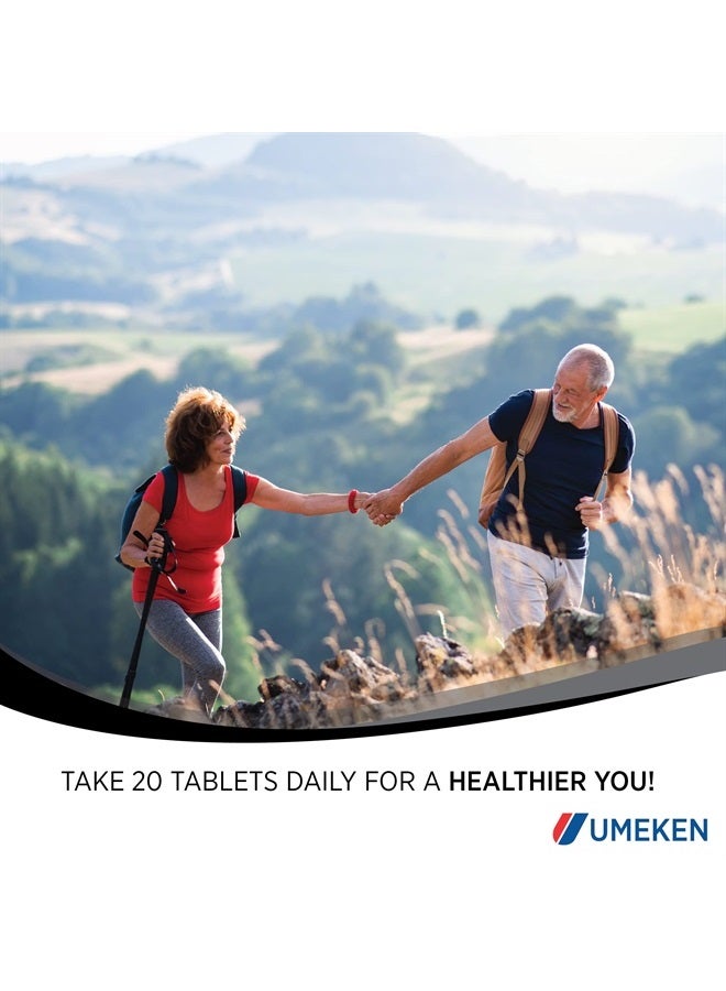 umeken Black Onion Extract Tablets - Fermented Concentrate with Quercetin, Antioxidant, Dietary Supplement, 1333 Count Tablets, 1 Pack - Image 5