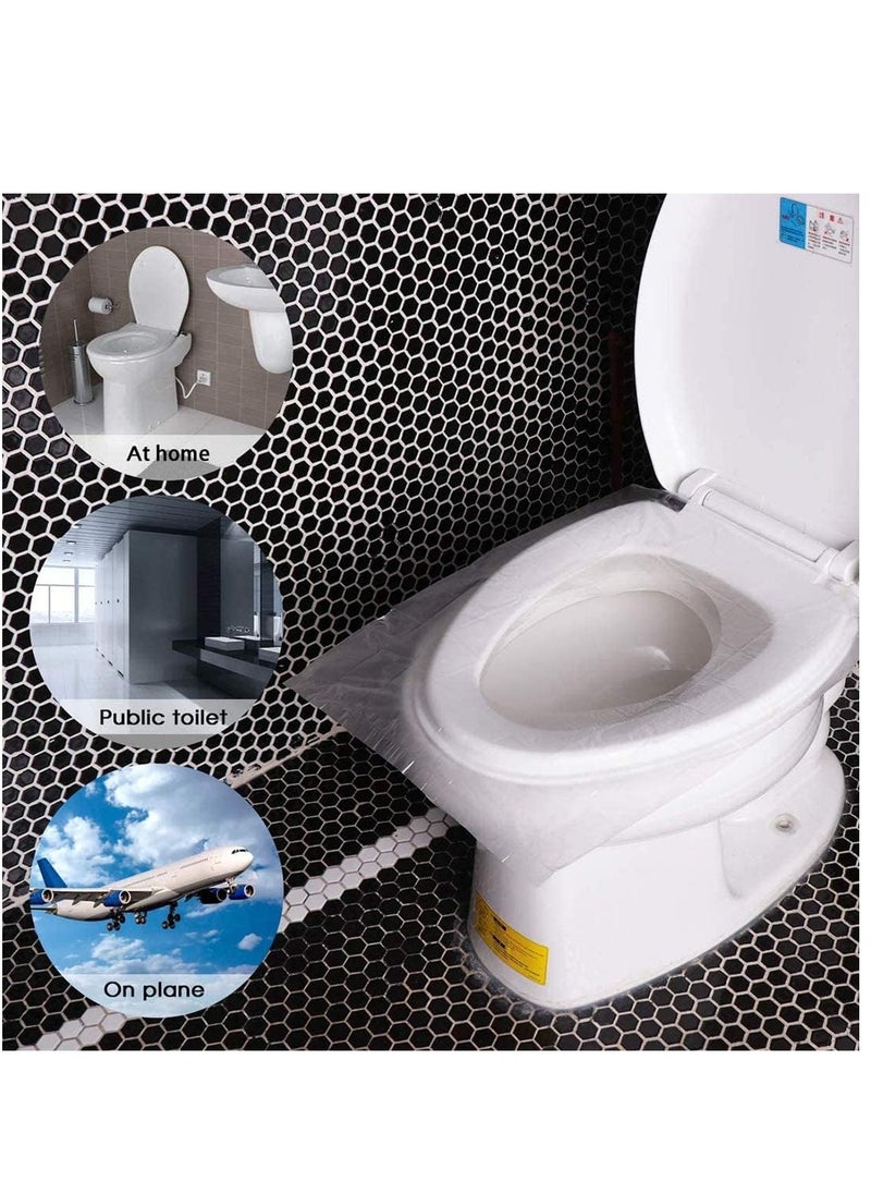 Hi homey 50 PCS Travel Disposable Toilet Seat Cover Waterproof Portable WC Pad Toilet Mat For Baby Pregnant Mom,Independent Packing  - Image 5