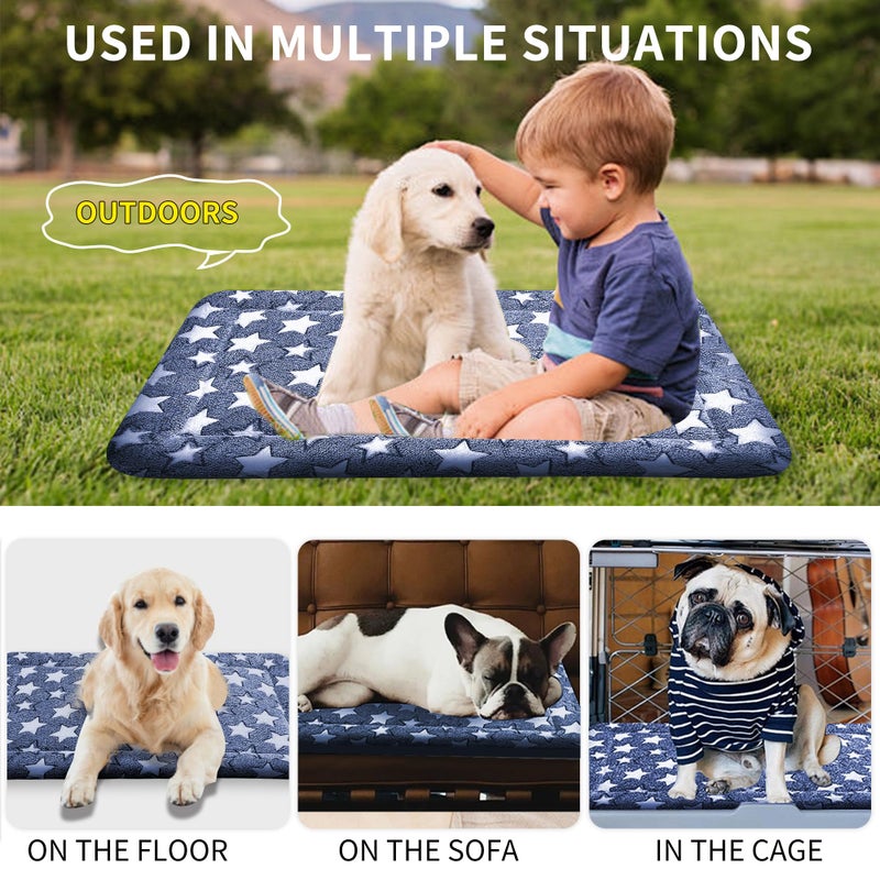 pobopobo Dog Bed Mat â€“ Soft & Comfortable Dog Kennel Pad for Crate â€“ Durable Crate Bed & Mat for Dogs & Cats â€“ Ideal for Crate, Kennel, and Home Use - Image 5