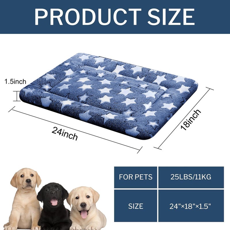 pobopobo Dog Bed Mat â€“ Soft & Comfortable Dog Kennel Pad for Crate â€“ Durable Crate Bed & Mat for Dogs & Cats â€“ Ideal for Crate, Kennel, and Home Use - Image 2