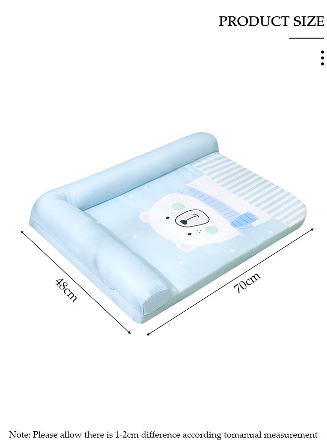 DUNISO سرير حيوانات أليفة للقطط، للكلاب الصغيرة والمتوسطة مع قاعدة غير قابلة للانزلاق، سرير أريكة قابل للغسل لجميع الفصول للحيوانات الأليفة في الداخل والخارج، للنوم في الهواء الطلق، جرو، قطة، حيوان أليف - Image 2