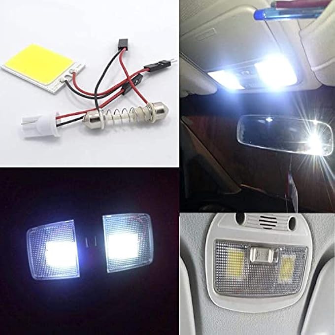 توبيز مصباح LED قبة LED من نوع Cob 24 SMD لوحة قراءة داخلية للسيارة مصباح سلكي - Image 4