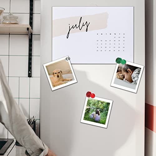 MHDMAG Magnetic Push Pins Powerful Push Pin Magnets for Fridge Whiteboards Calendars Maps in School & Office Pack of 32,Green - Image 5
