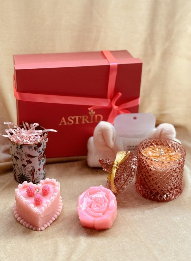 Astrid relaxation Gift hamper, Rakshabandhan hamper, Wellness box, Spa in a box, Care package | Luxury bath and body hamper, No Parabens and sulphate - Image 2
