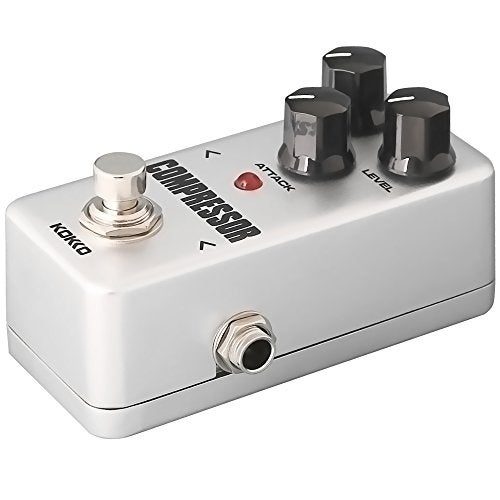 KOKKO Compressor Guitar Pedal, Mini Effect Processor Fully Analog Circuit Universal for Guitar and Bass, Exclude Power Adapter - KOKKO (FCP2) - Image 5