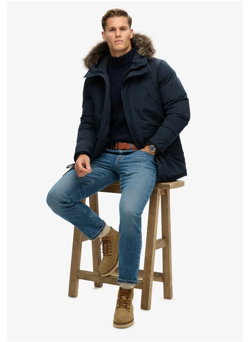 سوبر دراي EVEREST FAUX FUR PARKA JACKET