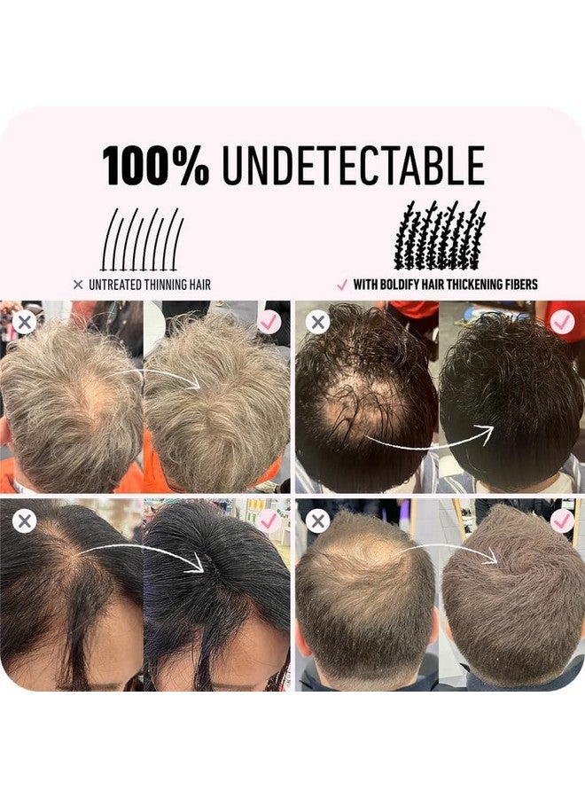 BOLDIFY Hair Fibers (28g) - Fill In Thinning and Fine Hair for an Instantly Fuller, Thicker Look - 14 Shades for Women & Men - Dark Blonde - Image 5