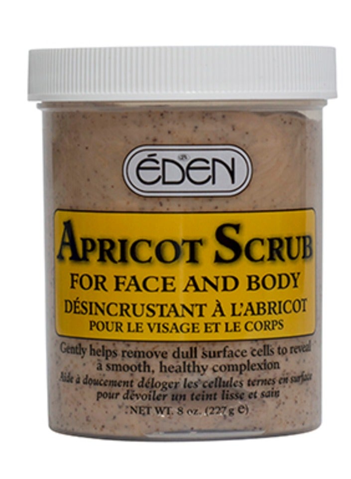 إيدين مقشر الوجه والجسم بالمشمش 227 جم
