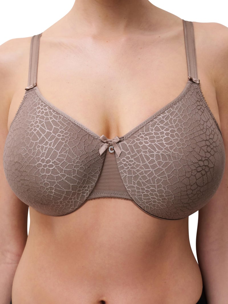 Chantelle womens C Magnifique Seamless Unlined Minimizer Bra, Hazelnut, 36DD E US - Image 2