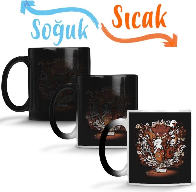 Print Shop Ghosts Cesper Ghosts Magic Mug Porcelain
