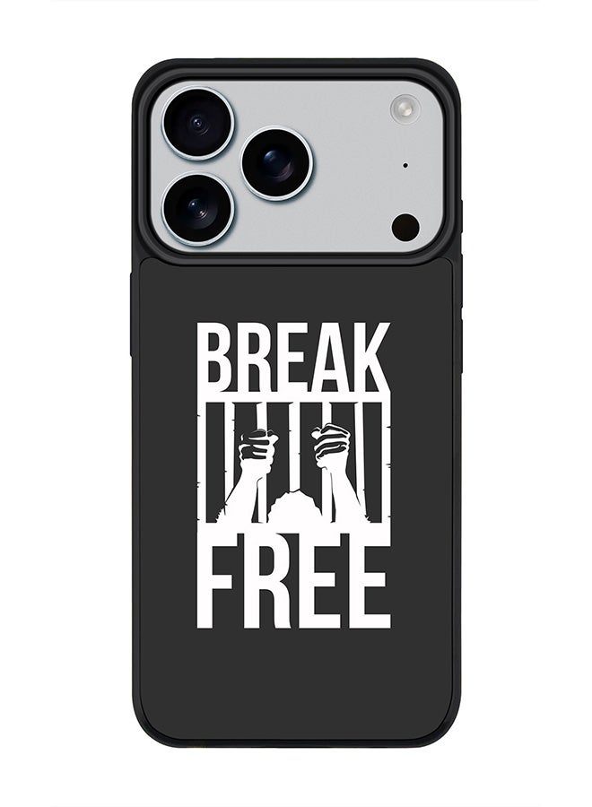 Stylizedd iPhone 17 Pro Case, [Compatible with MagSafe] Slim Magnetic cover Phone Case iPhone 17 Pro -Break Free - Image 1