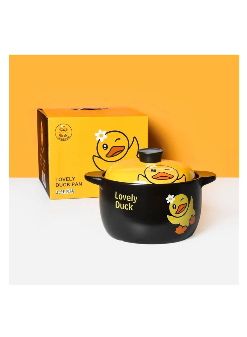 Lovely Duck Ceramic Pot with Lid - Add a Fun Touch to Your Kitchen W - Image 5