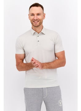 Men Regular Fit Stripe Short Sleeve Polo Shirt, Taupe - pzsku/Z580686B75B308E694933Z/45/_/1737641722/de6c4058-f8af-4c5b-ba16-68c04ea978cb