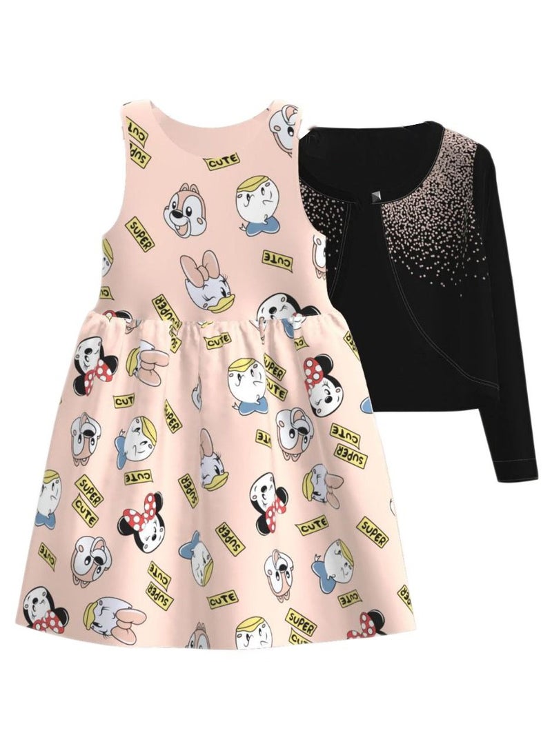 Dress with a sharnoubi ball gown