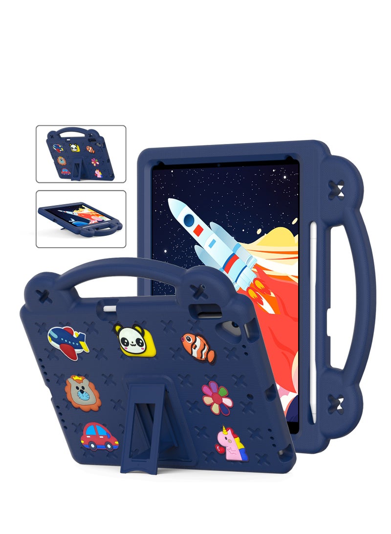 Case for iPad 10.2 inch 9th Gen 2021/8th Gen 2020/7th Gen 2019/Air 3th 10.5 inch/iPad Pro 2017 10.5 inch , Shockproof Case with Handle Stand Shoulder Strap Cute Kids Cover - Image 1