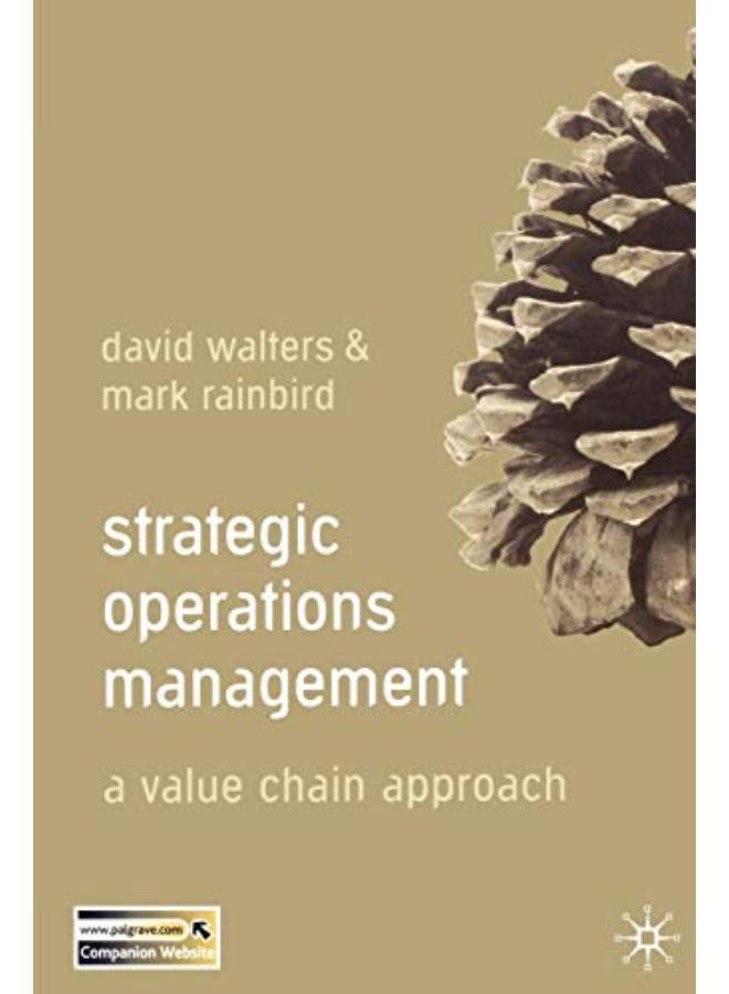 Strategic Operations Management: A Value Chain Approach