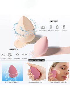 Banti Beauty Blender Sponge Set, 7 Pieces in Various Sizes for Applying Loose Powder, Cosmetics, Foundation, and Both Dry and Wet Makeup, in Assorted Colors.  - Image 3