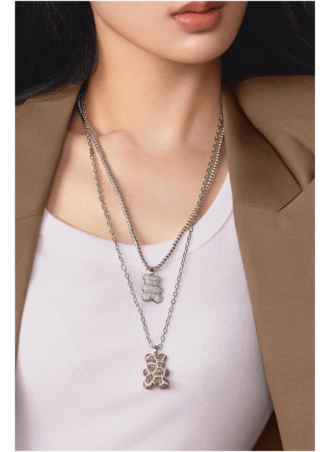 MONACO - APM Monaco XL Savannah Yummy Bear Adjustable Necklace - Image 1