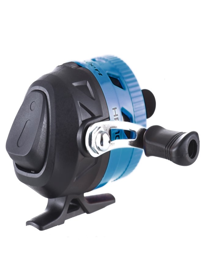 إكسبيرت بكرة صيد ذات نظام سحب سلس، سرعة عالية، نسبة تروس 3.4:1، مناسبة لليد اليمنى، مزودة بخيط مسبق التعبئة. - Image 2