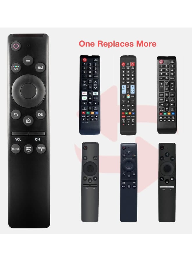Zaboon Universal Remote-Control For Samsung Smart-Tv Remote-Replacement Of Hdtv 4K Uhd Curved Qled And More Tvs With Netflix Prime-Video Buttons - Image 2
