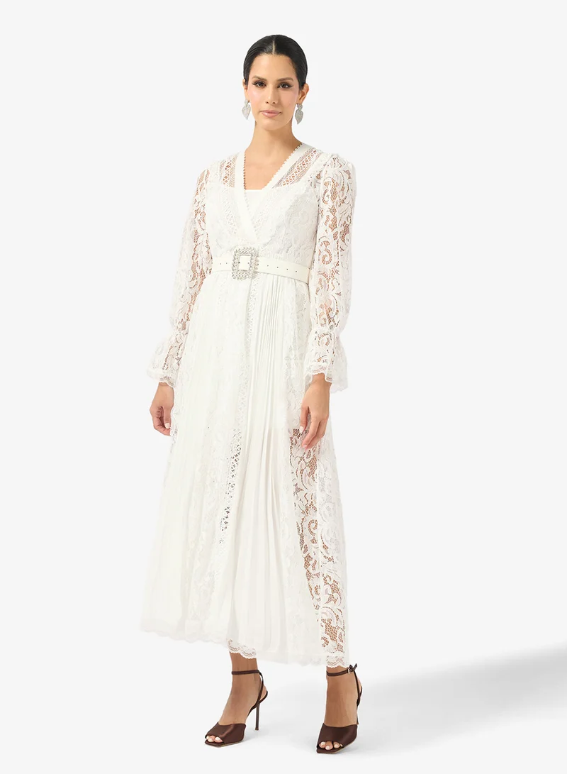 Khizana  Lace A-line Dress for Women | Best Price UAE