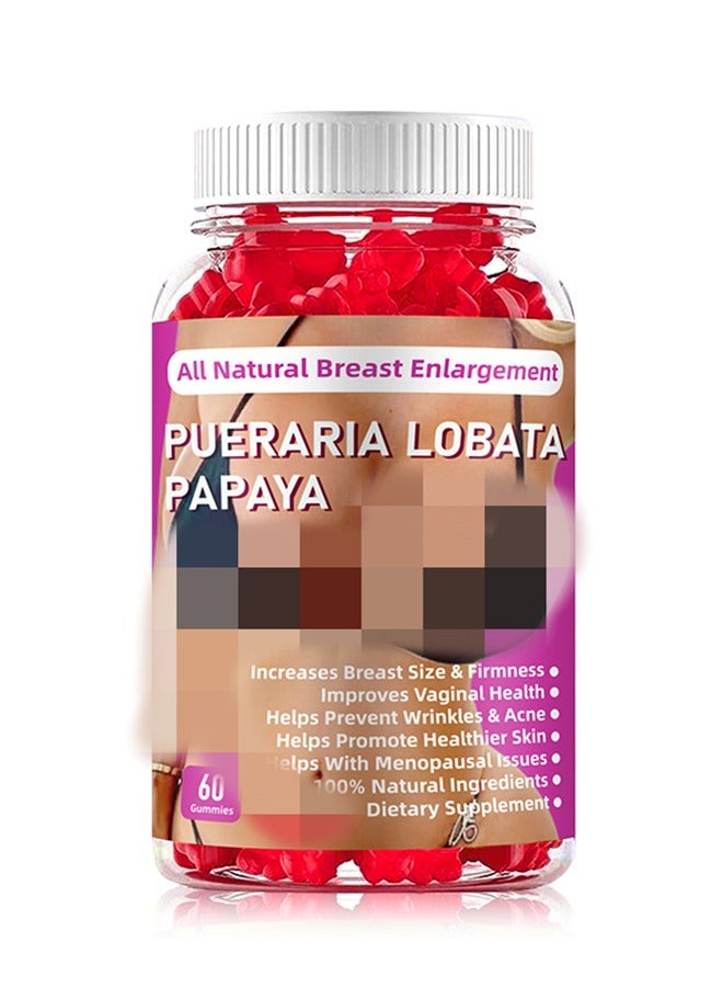 Wins Town Breast Enlargement Gummies Enhancement Firming and Lifting 