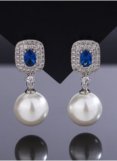 Al Aoyama Copper gold-plated inlaid simulation color treasure pearl simple pearl set  - Image 2
