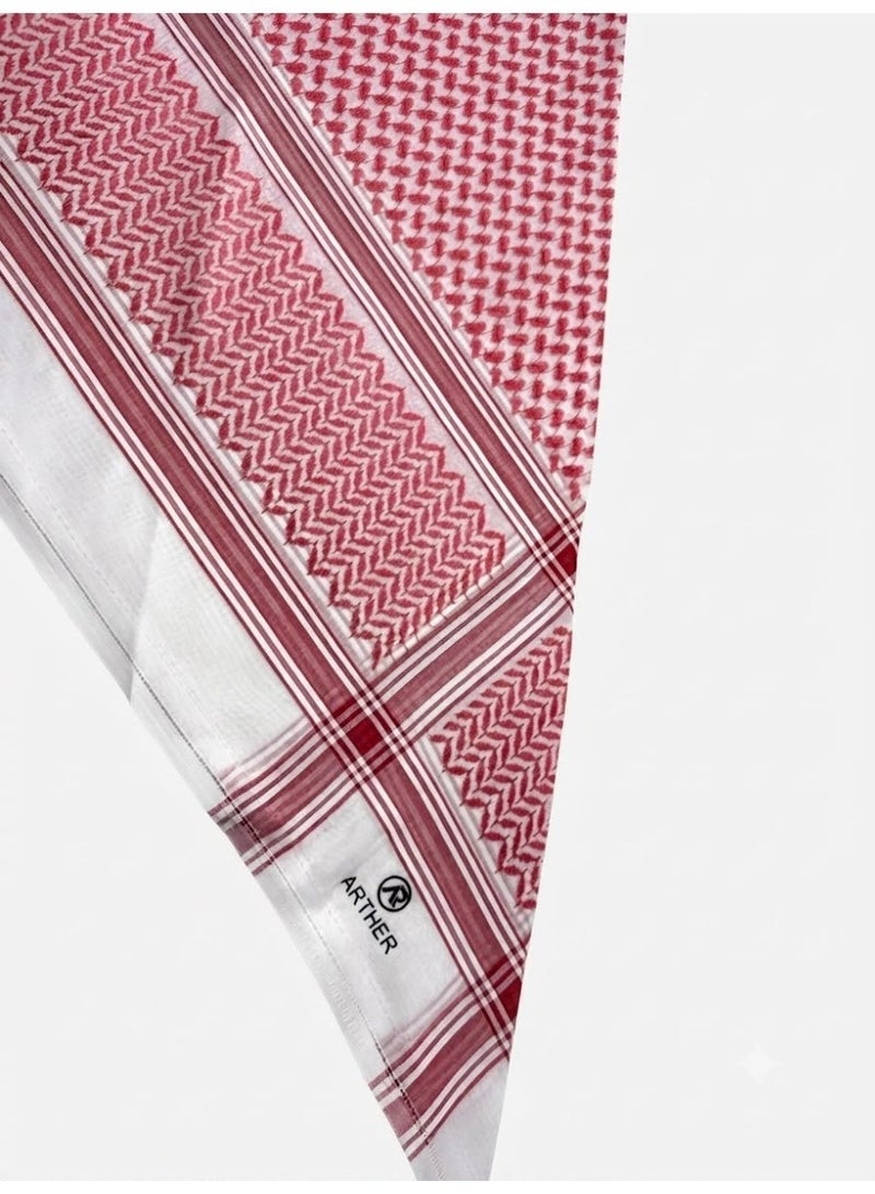 Arther Special - Italy Red Shemagh | Shemagh Arther 100% natural cotton, featuring high quality and luxurious classic design, combined with soft style and feel. - Image 4