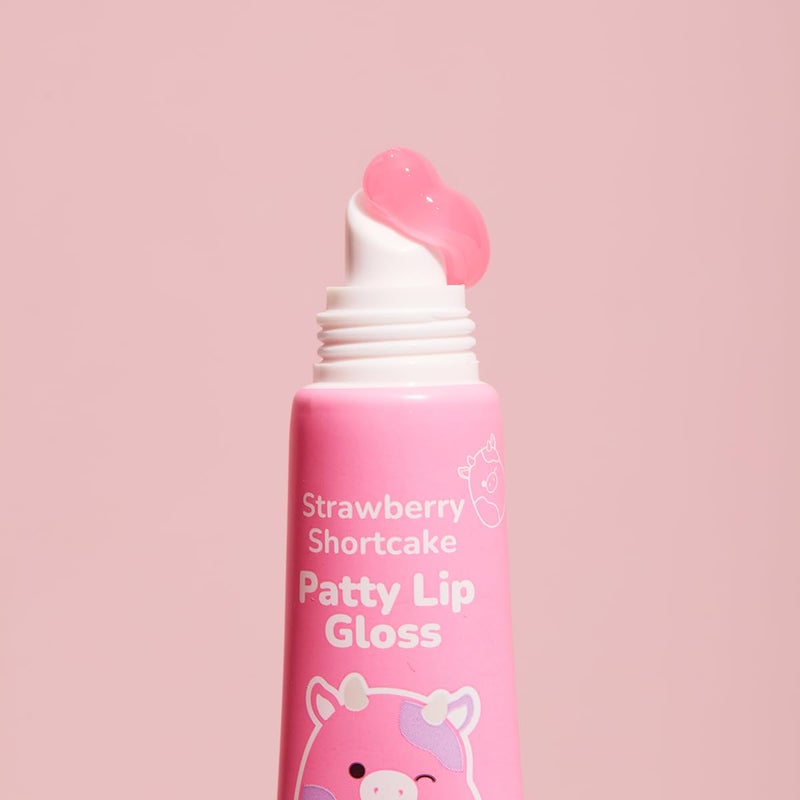 TONYMOLY x Squishmallows Patty the Cow 2-Piece Skincare & Beauty Gift Set â€“ Strawberry Hand Cream & Strawberry Shortcake Lip Gloss â€“ Cute Korean Skincare Gift - Image 3