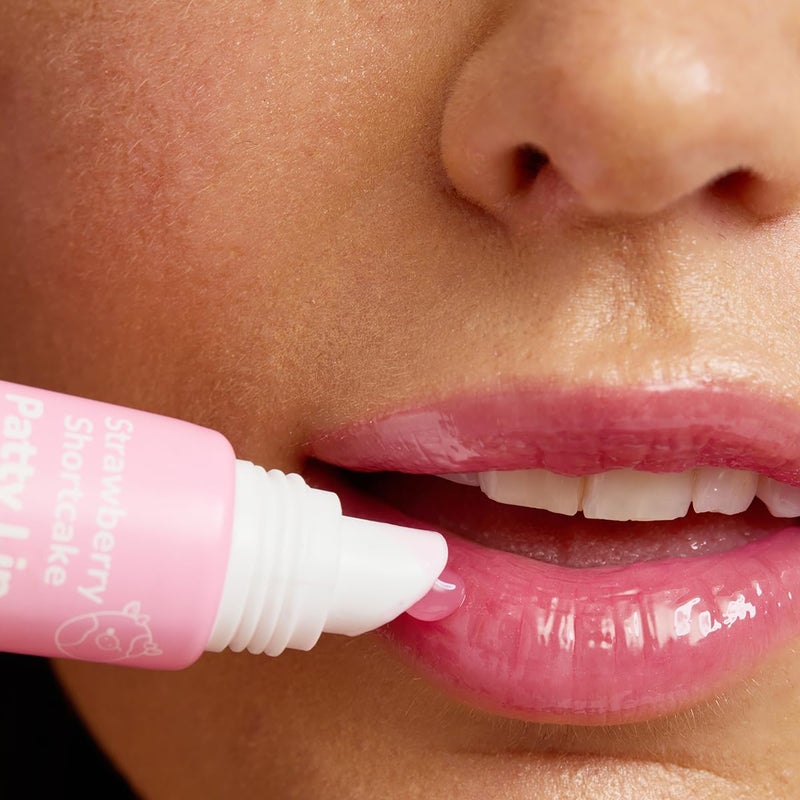 TONYMOLY x Squishmallows Patty the Cow 2-Piece Skincare & Beauty Gift Set â€“ Strawberry Hand Cream & Strawberry Shortcake Lip Gloss â€“ Cute Korean Skincare Gift - Image 4