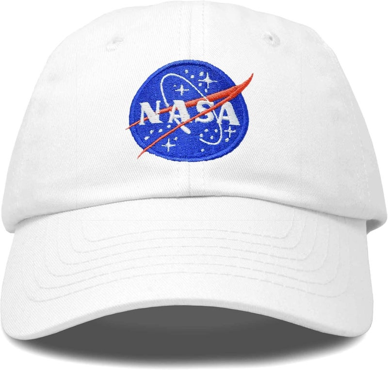 DALIX NASA Meatball Insignia Worm Logo Kids Hat Baseball Cap Girls Boys - Image 1