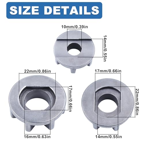 AUMEL M14 M16 M10 Chainsaw Gear Set For Angle Grinder Gear Chainsaw Tool Part - Image 4