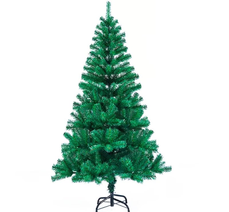 PartyFlex Artificial 6 feet Christmas Tree Xmas Tree with Solid Metal LegsLight Weight Perfect for Christmas Decoration Green 6 FEET - Image 1