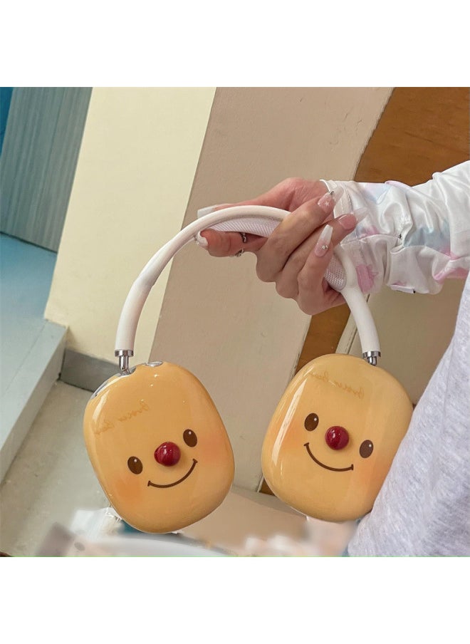 Generic - Funny Stereo Clown Nose Expression For Apple AirPodsmax Headset Bluetooth Headset Protective Case New-color:Three-dimensional Clown Nose Expression Earphone Cover-Applicable Models:For Apple AirPodsmax - Image 1